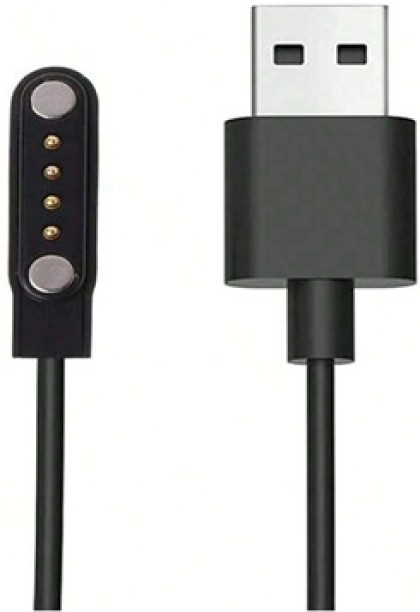 Aliwisdom Aliwisdom Smart Watch Charger Cable, Universal 4 Pin Magnetic Suction Charger for Smart Watch/Smart Glasses Sunglass/Fitness Tracker, Charger Contact pin spacing 7.62 mm Adaptive Charging 1 A Smartwatch Charger with Detachable Cable