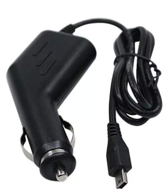Super Electronics SE-Z175 High-Speed Mini-B 5-Pin Car Charger with 3-Meter Extended Cable Quick Charge 2.1 A Mobile Charger