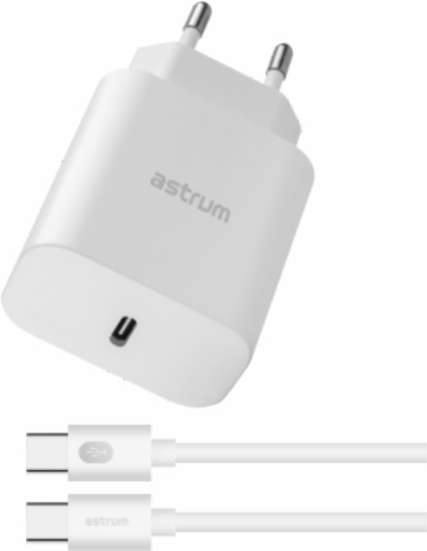 Astrum Pro PD20 PD 3 A Mobile Charger with Detachable Cable
