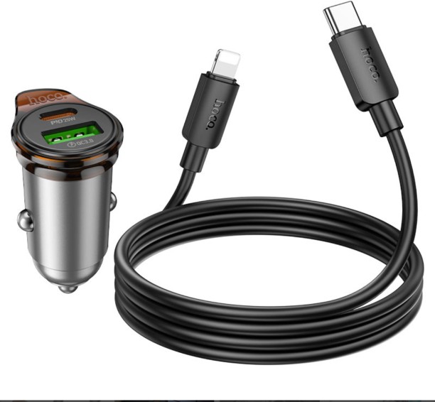 Hoco NZ16A PPS 3 A Multiport Mobile Charger with Detachable Cable