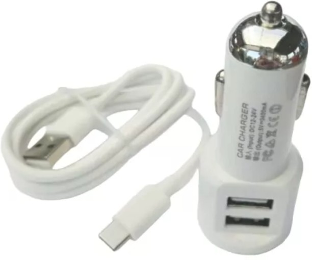 Super E S309 E 18W Type C Car Charger Quick Charge 3.1 A Multiport Mobile Charger with Detachable Cable