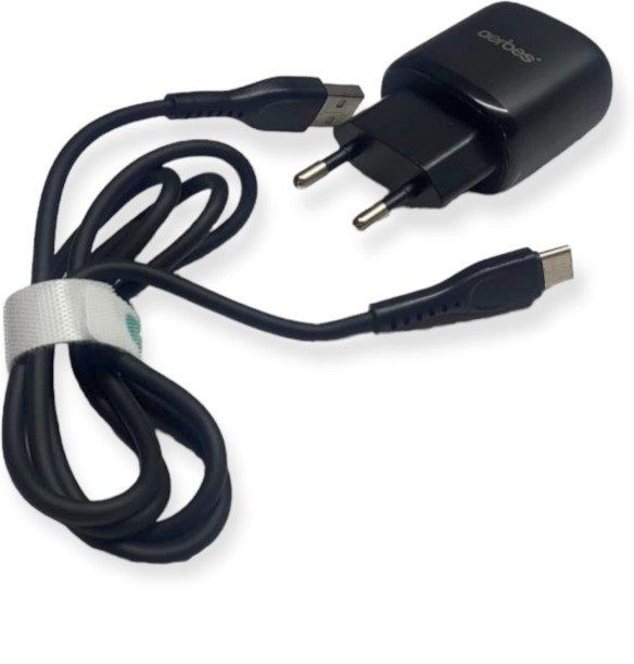 Aerbes AB-S814T 1.5 A Multiport Mobile Charger with Detachable Cable