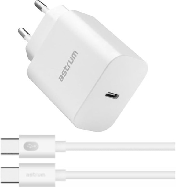 Andowl USB-type c Adaptive Charging 3.1 A Mobile Charger with Detachable Cable