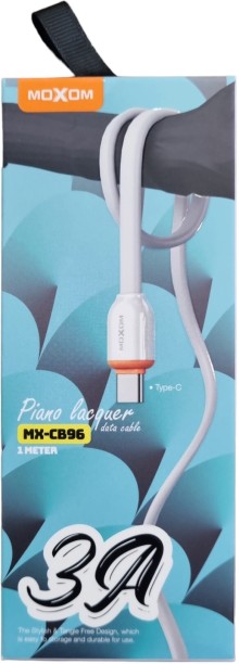 Moxom Cable - USB - Micro 3aCB96 Piano Lacquer Mobile Charger with Detachable Cable
