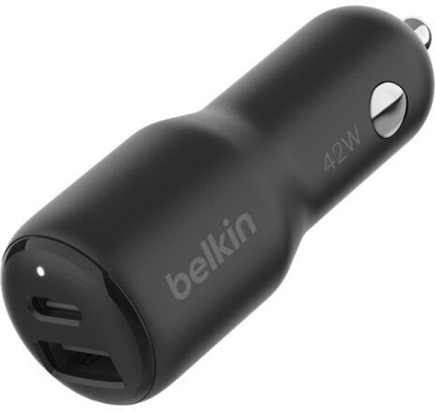 Belkin CCB005btBK Multiport Mobile Charger with Detachable Cable