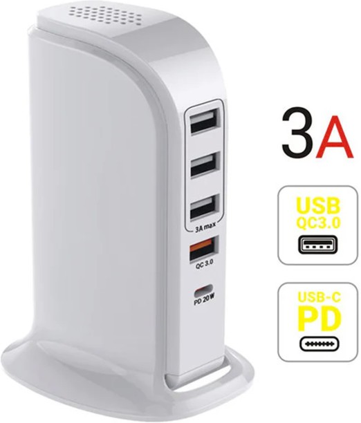 MTech OFS-018 3 A Multiport Mobile Charger