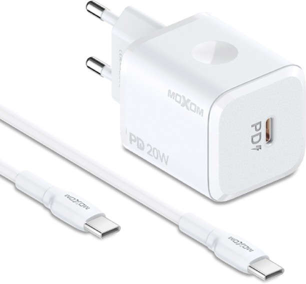 Moxom MX-HC164 PD 2.4 A Mobile Charger with Detachable Cable