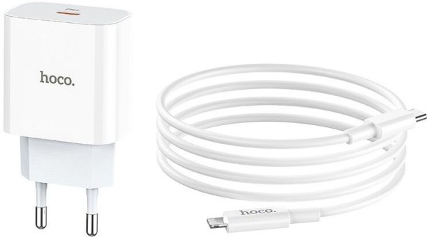 Hoco 75550052 Adaptive Charging 1.2 A Multiport Mobile Charger with Detachable Cable