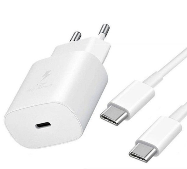 C-Type To C-Type 25W Quick Charge 2.5 A Mobile Charger with Detachable Cable