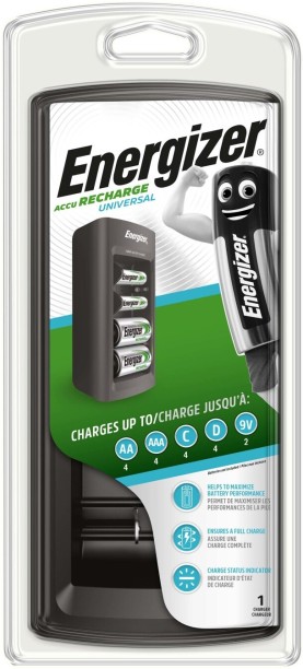 Energizer Universal Charger Adaptive Charging 0.5 A Gaming Charger