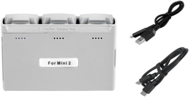 Happyfun Compatible Charging Hub For Mini 4K/ Mini 2/ Mini SE/Mini 2SE Series 3.4 A Battery Charger