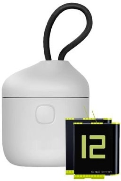 Telesin Battery Charger with 2 Batteries for GoPro Hero 12 Black Battery Charger with 2 Batteries for GoPro Hero 12 Black 4.4 A Camera Charger with Detachable Cable