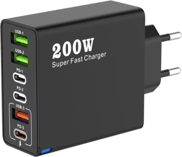 IPSTYLE 6 Port USB Charge Quick Charge Multiport Mobile Charger