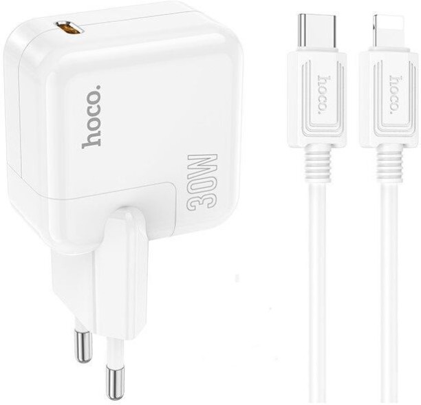 Hoco 93917020 Adaptive Charging 1.2 A Multiport Mobile Charger with Detachable Cable