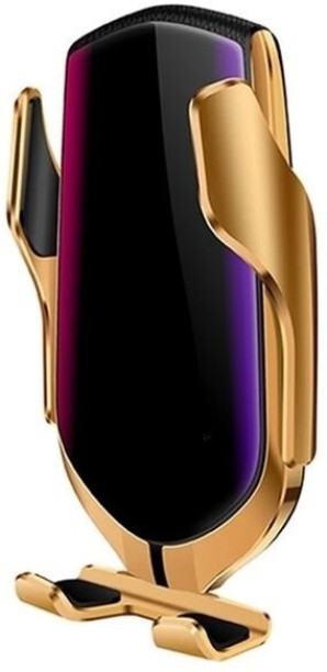 lilhe Smart Sensor Wireless Fast Charging Car Charger with 360 Rotation Quick Charge 2 A Mobile Charger with Detachable Cable