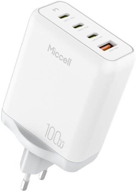 Miccell T51 GaN 2.4 A Multiport Mobile Charger