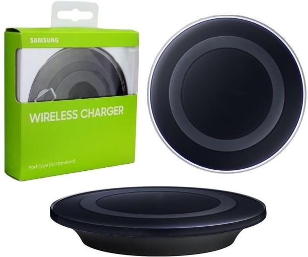 S6 Wireless Charger Pad -BLACK Quick Charge 5 A Mobile Charger with Detachable Cable