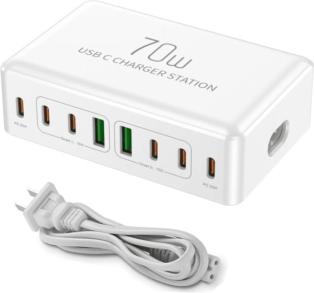 amonet 70wwww PD Multiport Mobile Charger