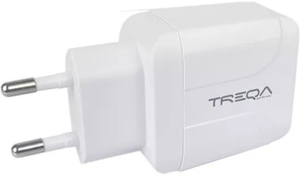 Treqa CH-626 QC 3.0 + 20W PD Charger Quick Charge 3 A Multiport Mobile Charger with Detachable Cable