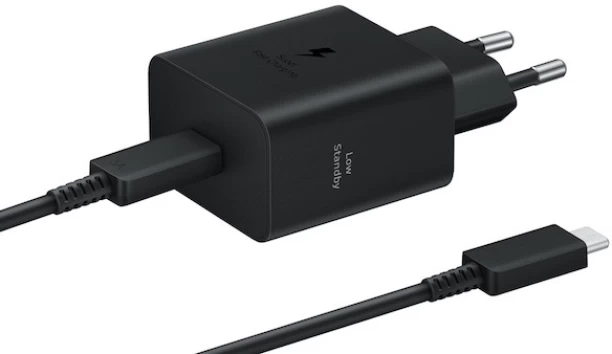 SAMSUNG ORIGINAL 45W (EP-T4510) GaN 3 A Mobile Charger with Detachable Cable