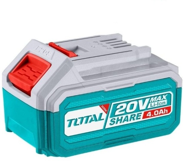 Total Lithium-Ion 4.0Ah Battery Pack 20V Led Batt Power Indicator Power Drill Tool Charger with Detachable Cable