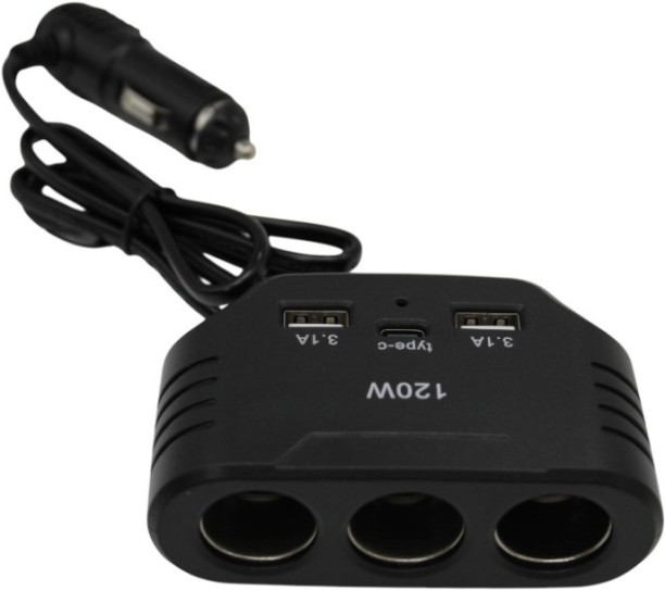 Autostyle VMDC-120W-3IN1 PD 0.6 A Multiport Mobile Charger