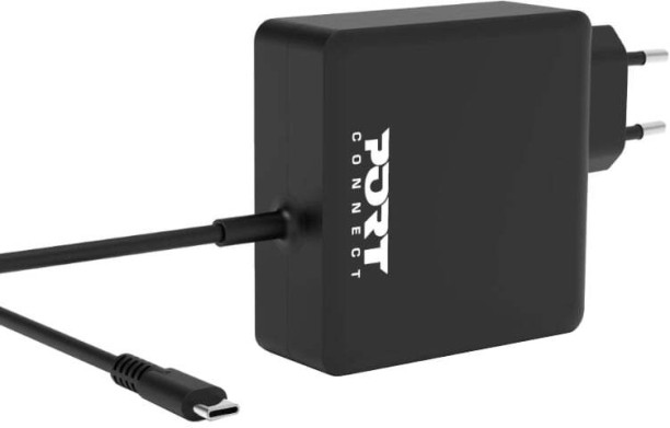 Port Connect Notebook Adapter - Universal - Type-C - 65W Quick Charge 3 A Tablet Charger
