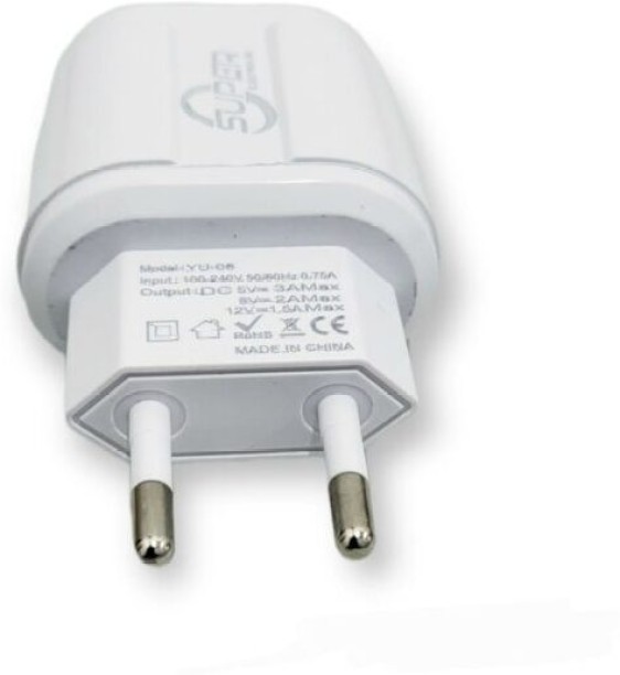 Generic YU-06 Multiport Mobile Charger with Detachable Cable