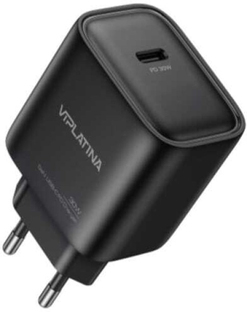 VIPLATINA- Fast Type-C Charging Adapter 30Watt With USB-C Port-VC64 GaN 2.5 A Mobile Charger