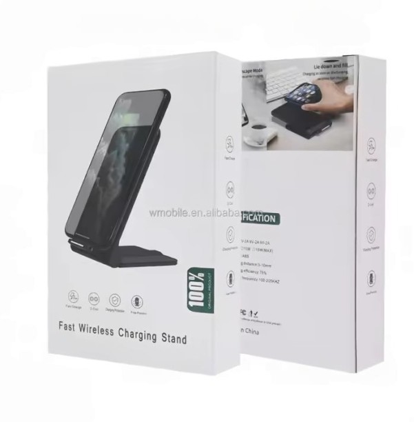 Generic 15w Foldable Fast Wireless Charger Stand New Desktop Phone Holder Mobile Charger