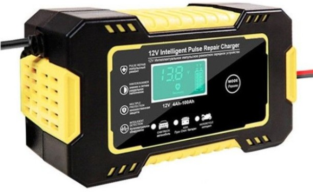 Battery Charger 12V 6A Intelligent Repair Charger 2Ah - 100Ah 1 x Battery Charger 12v 6a Intelligent Repair Charger 2ah - 100ah 15 A E-car Charger