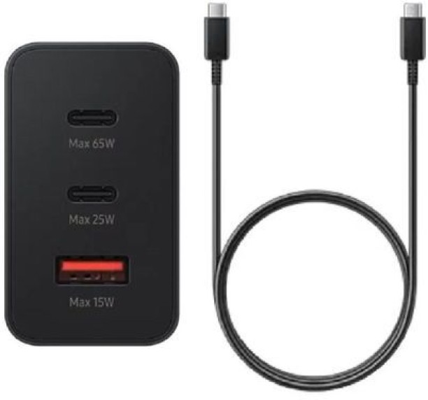 MrSmart MrSmart 65w PD 5 A Multiport Mobile Charger with Detachable Cable