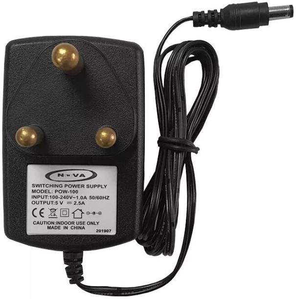 RIS 5VDC 10W 3 Pin Power Supply 2 A iPod Charger with Detachable Cable