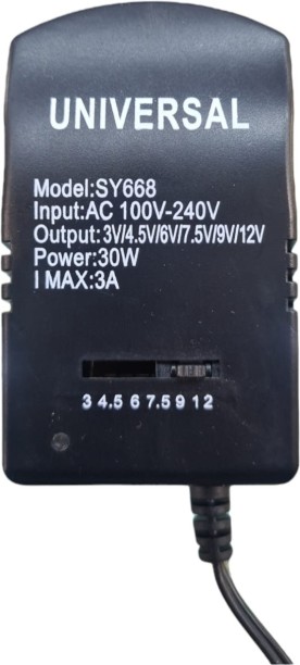 Generic ZD668 Adaptive Charging 3 A Camera Charger with Detachable Cable