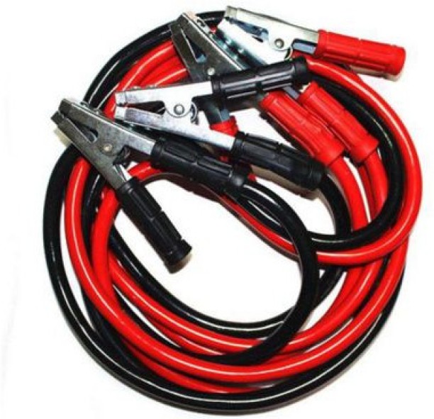 1000A AMPs Car Battery Jumper Cables 9 ft Battery Jumper Cable Copper For Car, Bike, Truck