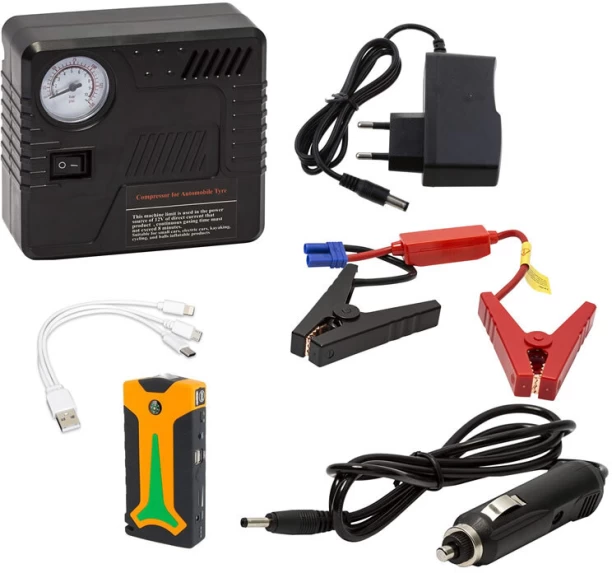 Generic HHZD-001 0 ft Battery Jumper Starter Plastic For Car