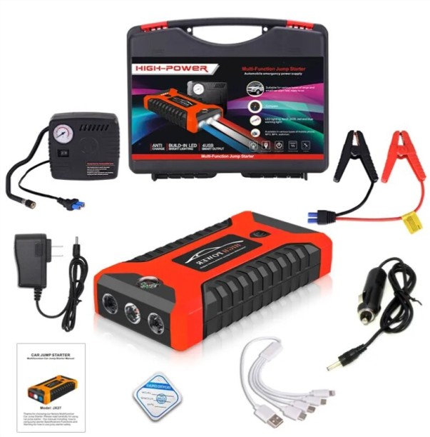 Generic Portable Car Booster Jump Starter Battery Jumper Cable