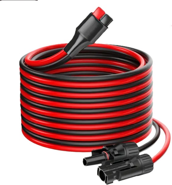 MCI Solar Panel Cable connector - MC4 to Anderson - 3 meter Battery Jumper Cable