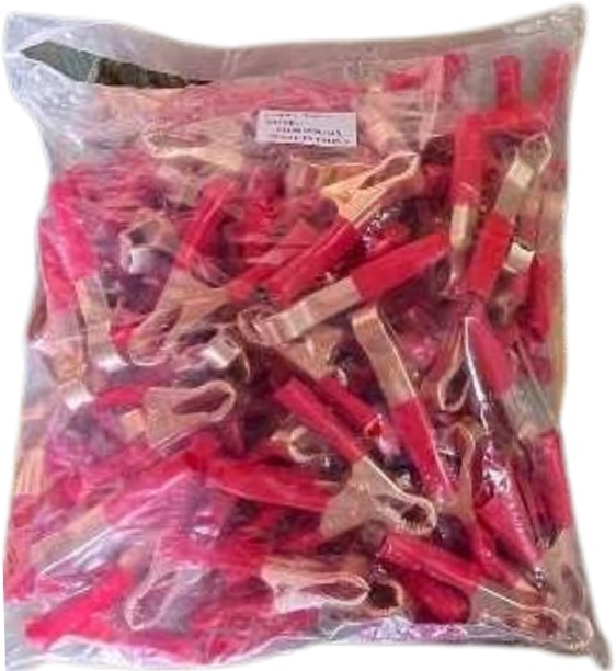 Generic 100-Piece AY-028-016 50A Small Battery Clip Battery Jumper Kit