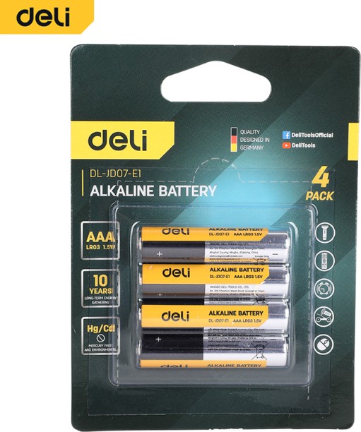 Deli Tools Alkaline Battery AAA Alkaline  Battery