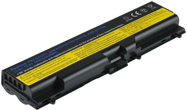 Generic 10.8V 56Wh 6-Cell Battery for ThinkPad E40 E50 E420 E425 E520 E525 SL410 SL510 T410i T420 T510i W510 (P/N: FRU 42T4751 ASM 42T4752 FRU 42T4797 FRU 42T4817 FRU 42T4819) Lithium  Battery