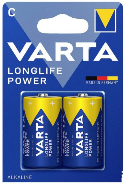 Varta Longlife Power C Size Alkaline  Battery