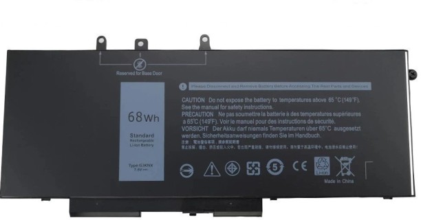 Dell 68Wh 8500mAh / E5480 Series Lithium-ion  Battery