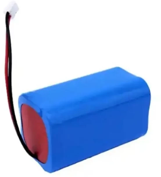 EJC 18650 Li-Ion Rechargeable Wired Quad Pack (4 Cells Pack). Rectangular Prism Shape With A XH2.54-2P Connector. Lithium-ion  Battery