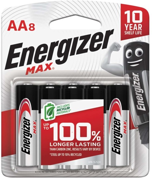 Energizer E91BP-8/E300305600 Alkaline  Battery