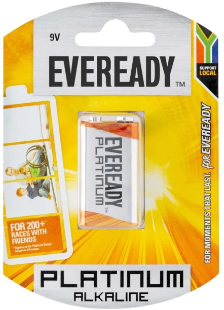 Eveready Platinum 9V Alkaline  Battery