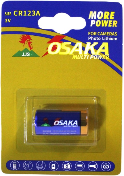 OSAKA CR123A Lithium  Battery