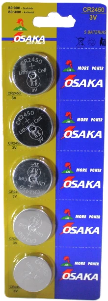 OSAKA CR-2450 Button Cells  Battery