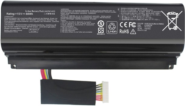GENERIC Battery for G751J, G751, A42LM93, GFX71JY, ROG G751 (A42N1403) Lithium Polymer  Battery