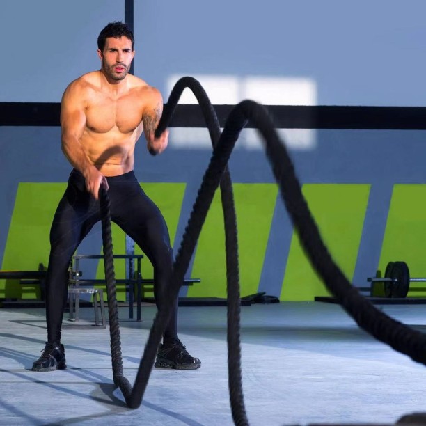 MHC Heavy Battle Rope 12 Meter Battle Exercise Training Rope Battle Rope